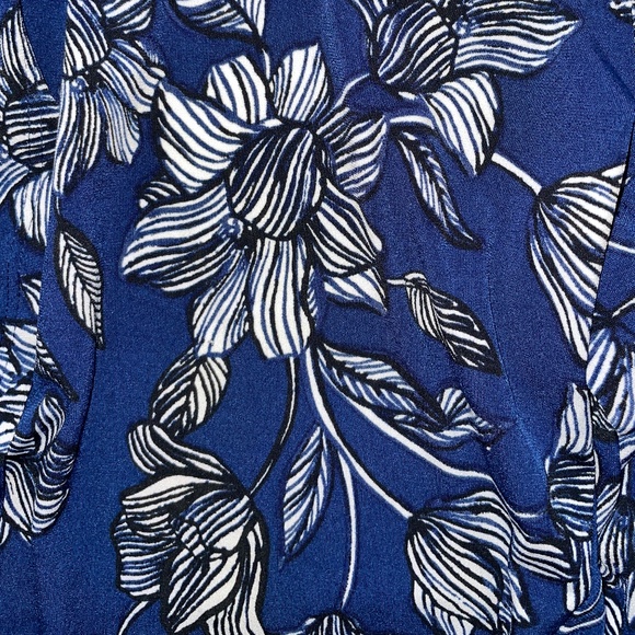 Brand New 1. State tulip-Hem Floral Print Pants - Picture 8 of 8